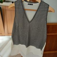 canotta Zara elegante  tg s/m