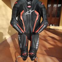 tuta moto 46 tech Air come NUOVA alpinestars 