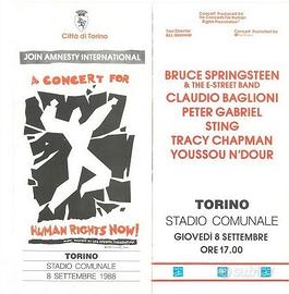 Baglioni e Yossou'n'Dour live Torino 1988