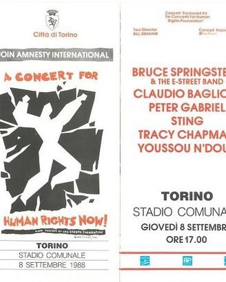 Baglioni e Yossou'n'Dour live Torino 1988
