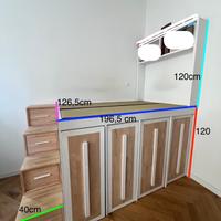 Letto a castello - CINIUS