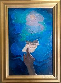 Quadro , opera d'arte L'Infinito