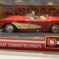 Modellino Bburago CHEVROLET CORVETTE (1957)