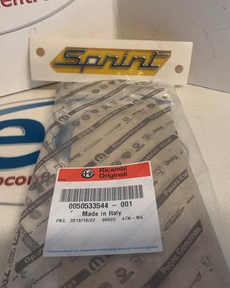 50533544 SCRITTA "SPRINT" SUL PARAFANGO ANTERIOR