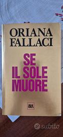Libro "Se il sole muore" - Oriana Fallaci