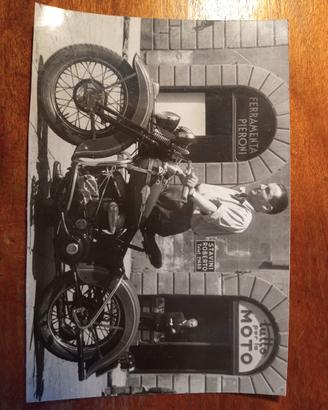 Fotografia moto HARLEY DAVIDSON anni 30/40