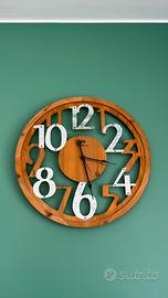 Orologio legno da parete