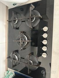 INDESIT ING 72T/BK PIANO COTTURA 5 FUOCHI GAS