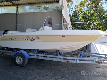 Open blu&blu 5.10m suzuki df 40/50