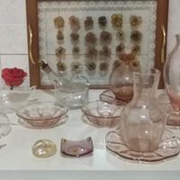 vecchi oggetti in vetro di murano , e soffiato 