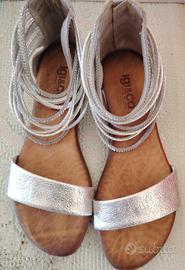 scarpe argento, Igi & Co, misura 37