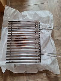 Graticola Ompagrill Acciaio Inox e recupero grassi