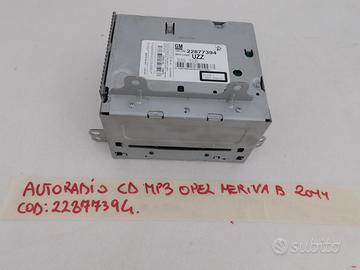 Autoradio Cd/Mp3 Opel Meriva B 22877394 2011