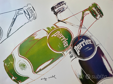 Warhol - Poster Pubblicitario - Perrier
