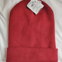 Berretto invernale rosso marca "Calliope" NUOVO