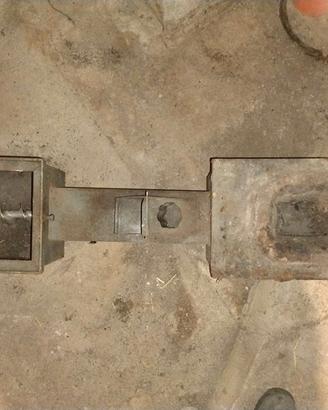 Bruciatore ghisa completo di motore e riduttore