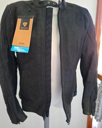 Giacca in pelle da moto nuova