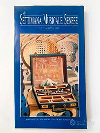 Libro "46 Settimana Musicale Senese" 1989
