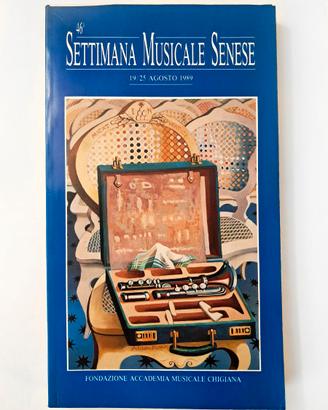 Libro "46 Settimana Musicale Senese" 1989