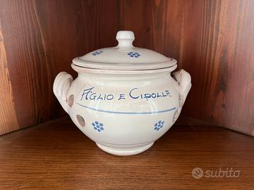 Contenitore porta aglio e cipolla Benegiamo