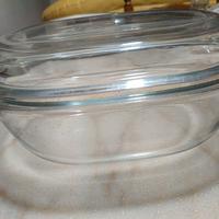 pirofila pyrex con coperchio