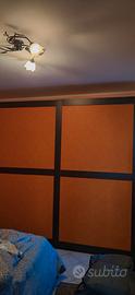 armadio e letto 