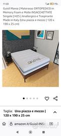 Letto+Materasso nuovo 120x190