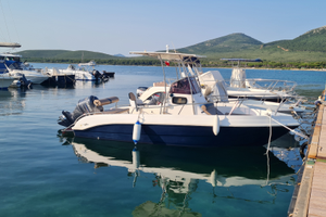 Barca semi cabinata wa