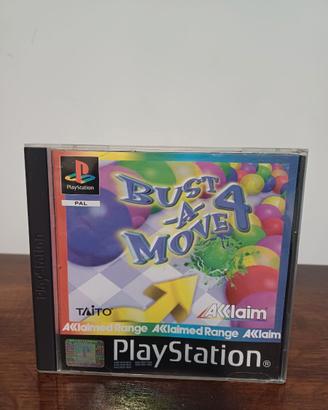 Bust a move 4 per playstation 1 ps1
