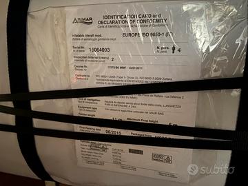 Zattera  6 posti senza limiti dalla costa