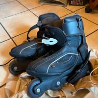 Roller Pattini In Linea Oxelo Nr. 41 Neri