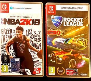 Roket League e NBA 2K19