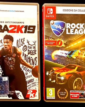 Roket League e NBA 2K19