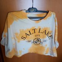 maglietta corta per palestra