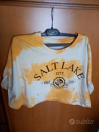 maglietta corta per palestra