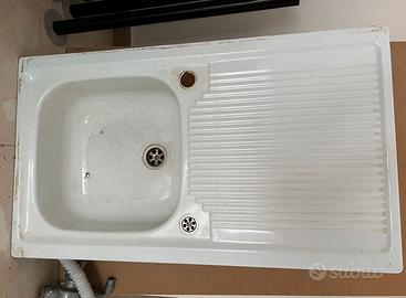 Lavello cucina incasso 1 vasca con gocciolatoio