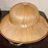 Cappello vietnamita paglia intrecciata 