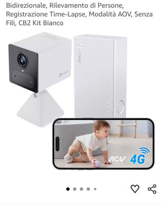 Telecamera a batteria con scheda SIM  Ezviz