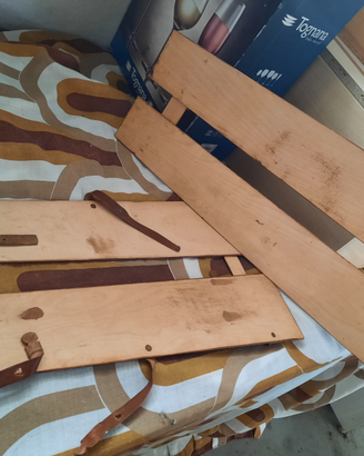 Antico Piegapantaloni in legno Anni 20