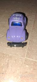 Modellino Volkswagen Maggiolino Lilla - 1:64
