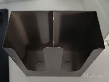 Portabicchieri acciaio