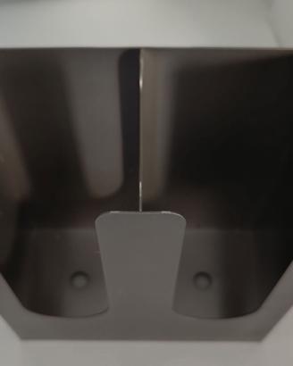Portabicchieri acciaio