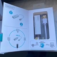 Adattatore lan/usb +tastiera Genius