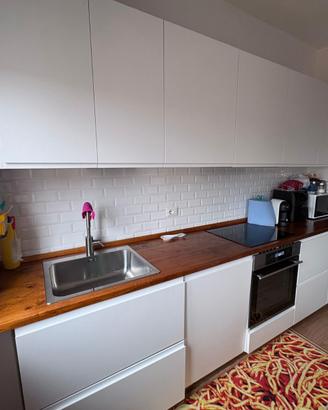 CUCINA VOXTORP IKEA LACCATO BIANCO - META MAGGIO