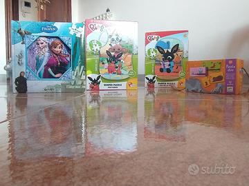 5 Diversi Puzzle per bambini (Bing, Frozen, altri)