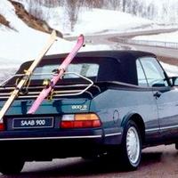 PORTASCI/PORTAPACCHI CROMATO SAAB 900