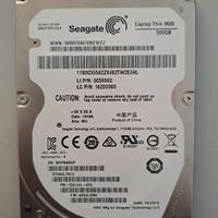 Hdd seagate 500 gb sata per laptop notebook 