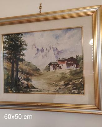quadro con cornice 