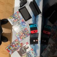 Nintendo Switch + Giochi + Accessori