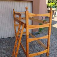 Letto a castello in pino